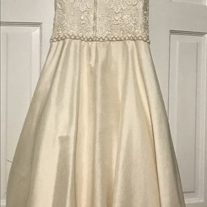 Communion silk dress